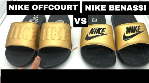 Nike Offcourt Slides VS Nike Benassi Slides 